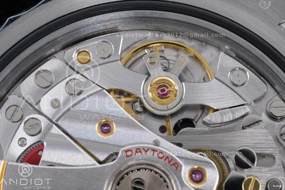 VSF Edition Daytona Black on V2 (Weighted) Strap VS4131 126519 Best Oysterflex Dial Gray 1:1 1118